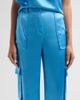 Ramy Brook Ramy Brook Women's Hannah Satin Wide-Leg Cargo Pants - 5