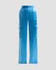 Ramy Brook Ramy Brook Women's Hannah Satin Wide-Leg Cargo Pants - 6