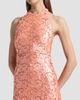 Ramy Brook Ramy Brook Women's Kinsley Floral Sequin Halter Gown - 6