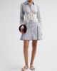 Ramy Brook Ramy Brook Women's Wren Lace-Detail Striped Poplin Mini Dress - 2