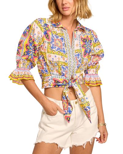 Ramy Brook Ramy Brook Zola Cropped Blouse