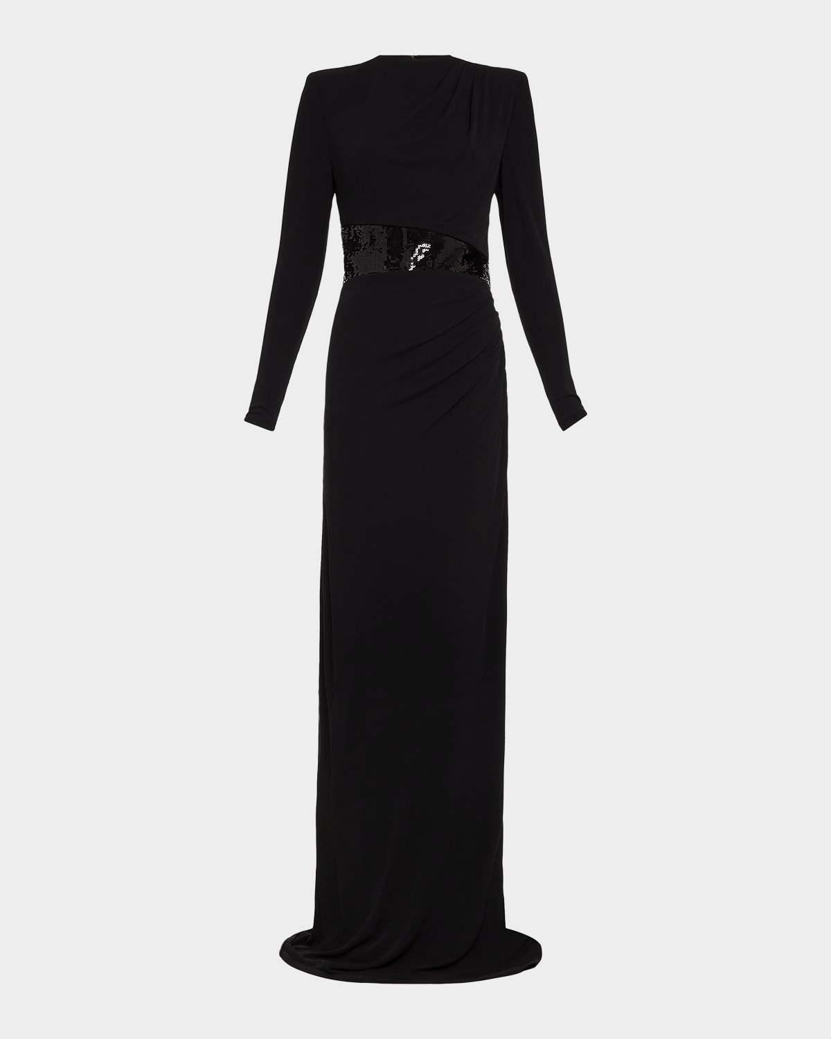 Ramy Brook Samantha Sequin-Embellished Column Gown