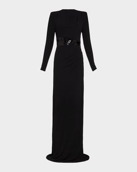 Ramy Brook Samantha Sequin-Embellished Column Gown