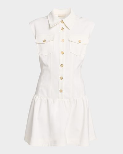 Ramy Brook Sofi Drop-Waist Mini Dress