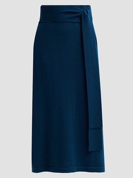 Ramy Brook Women's Abby Wool A-Line Midi Skirt