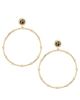 Ramy Brook Women's Angely Goldtone & Glass Crystal Hoop Drop Earrings - 4