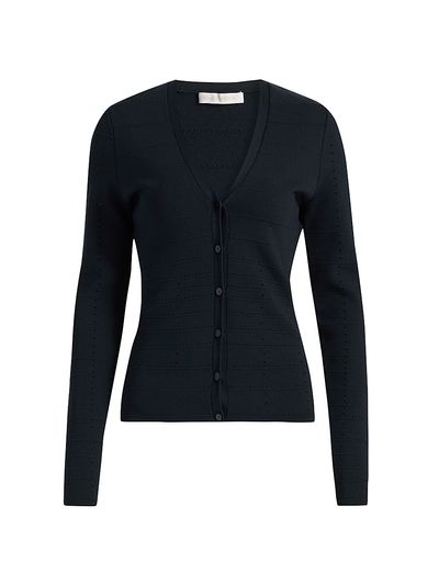 Ramy Brook Women's Astra Pointelle-Knit Cardigan