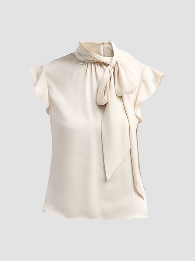 Ramy Brook Women's Balinda Satin Blouse