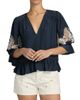 Ramy Brook Women's Berry V-Neck Lace Blouse - 3