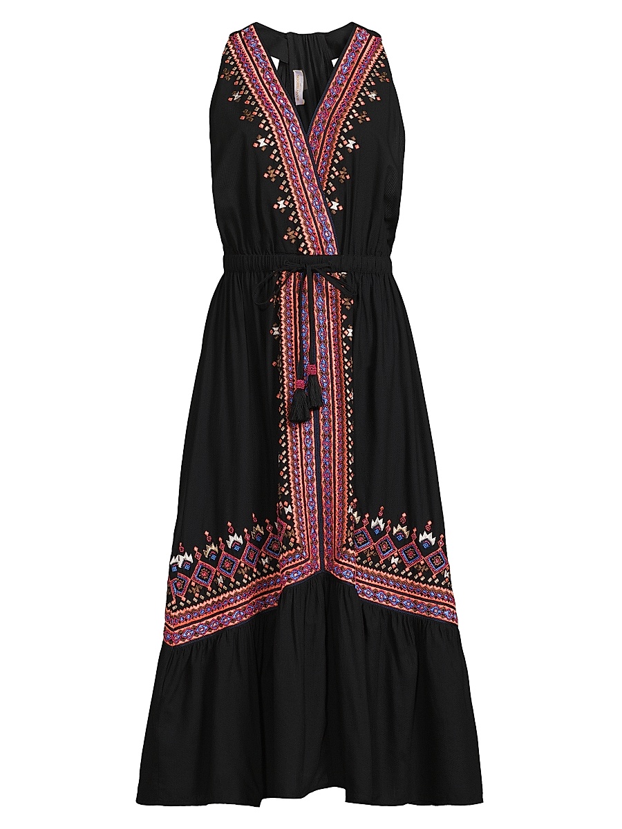 Ramy Brook - Women's Blaine Embroidered Maxi Dress