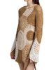 Ramy Brook Women's Carina Colorblocked Crochet Mini Dress - 4