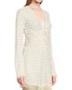 Ramy Brook Women's Cassie Fringed Chevron Minidress - 4