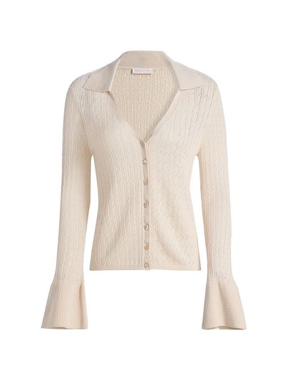 Ramy Brook Women's Cathy Pointelle Cardigan