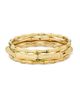 Ramy Brook Women's Chiara 3-Piece Goldtone Bamboo Bangle Set - 5