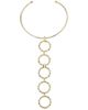 Ramy Brook Women's Chiara Goldtone & Cubic Zirconia Bamboo Choker - 6