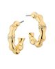 Ramy Brook Women's Chiara Goldtone & Cubic Zirconia Bamboo Huggie Earrings - 1