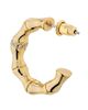 Ramy Brook Women's Chiara Goldtone & Cubic Zirconia Bamboo Huggie Earrings - 4