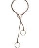 Ramy Brook Women's Chiara Goldtone, Suede & Glass Crystal Wrap Necklace - 4
