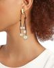 Ramy Brook Women's Corded Pearl Riya Goldtone & Leather Drop Earrings - 2