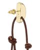 Ramy Brook Women's Corded Pearl Riya Goldtone & Leather Drop Earrings - 3