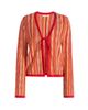 Ramy Brook Women's Daniela Striped Cotton-Blend Cardigan - 1
