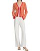 Ramy Brook Women's Daniela Striped Cotton-Blend Cardigan - 2