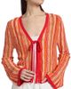 Ramy Brook Women's Daniela Striped Cotton-Blend Cardigan - 6