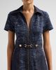 Ramy Brook Women's Darla Belted Tweed Mini Dress - 5