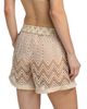 Ramy Brook Women's Duke Chevron Open-Knit Shorts - 5