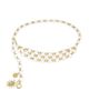 Ramy Brook Women's Elisa Goldtone, Resin & Cubic Zirconia Belt - 4