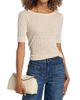 Ramy Brook Women's Elliott Silk-Cashmere Pointelle Sweater - 3