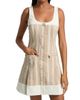 Ramy Brook Women's Francesca Striped Button-Front Minidress - 3