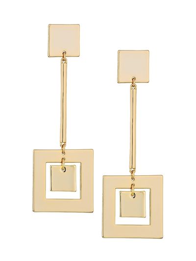 Ramy Brook Women's Halla Goldtone Drop Earrings