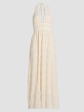 Ramy Brook Women's Hazel Halterneck Embellished Maxi Dress