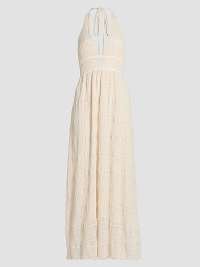 Ramy Brook Women's Hazel Halterneck Embellished Maxi Dress