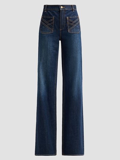 Ramy Brook Women's Heidi Dark Rinse Flare Jeans