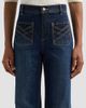 Ramy Brook Women's Heidi Dark Rinse Flare Jeans - 5