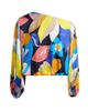 Ramy Brook Women's Hibiscus Marley Satin One-Shoulder Blouse - 1