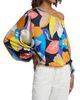 Ramy Brook Women's Hibiscus Marley Satin One-Shoulder Blouse - 4