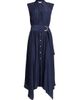 Ramy Brook Women's Ivy Belted Sleeveless Shirtdress - 1