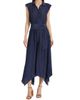 Ramy Brook Women's Ivy Belted Sleeveless Shirtdress - 3