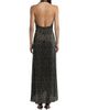 Ramy Brook Women's Jill Crinkled Metallic High-Low Dress - 5