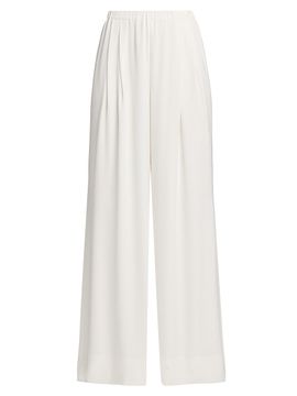 Ramy Brook Women's Jolie Crepe Wide-Leg Pants