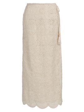 Ramy Brook Women's Karina Crochet Cover-Up Skirt