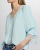 Ramy Brook Women's Lilah Lace-Trim Top - 6