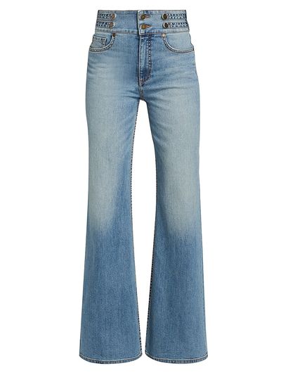 Ramy Brook Women's Liv Wide-Leg Jeans
