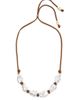 Ramy Brook Women's Luna Goldtone, Suede & Glass Beaded Necklace - 1
