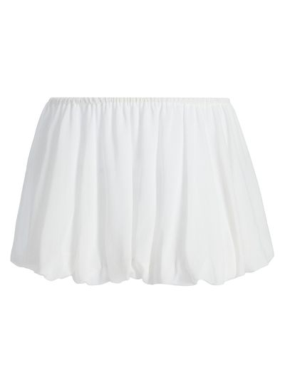 Ramy Brook Women's Maddy Pleated Miniskirt