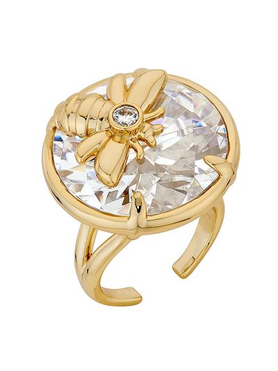 Ramy Brook Women's Madeline Goldtone & Crystal Ring