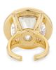 Ramy Brook Women's Madeline Goldtone & Crystal Ring - 3